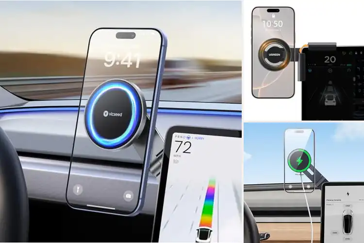 Detailed view of Best 12 N52 Magnets Tesla Phone Holder