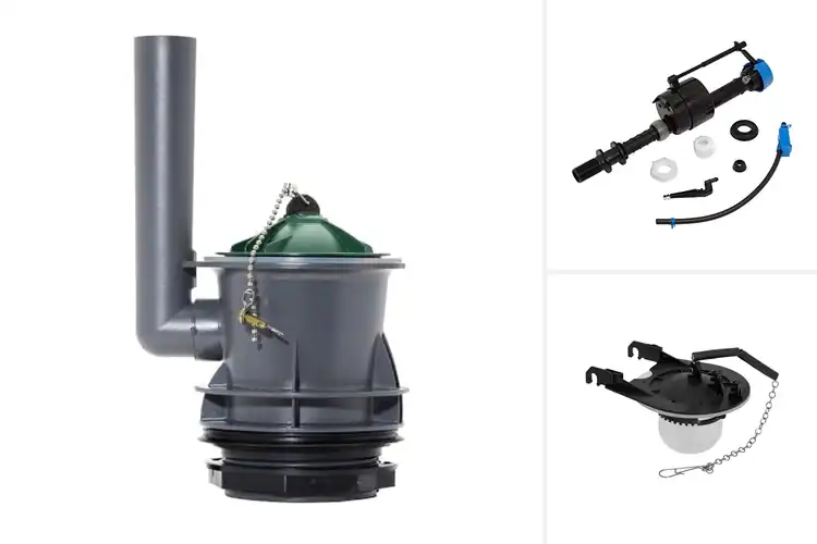 Detailed view of Best American Made Toilet Parts