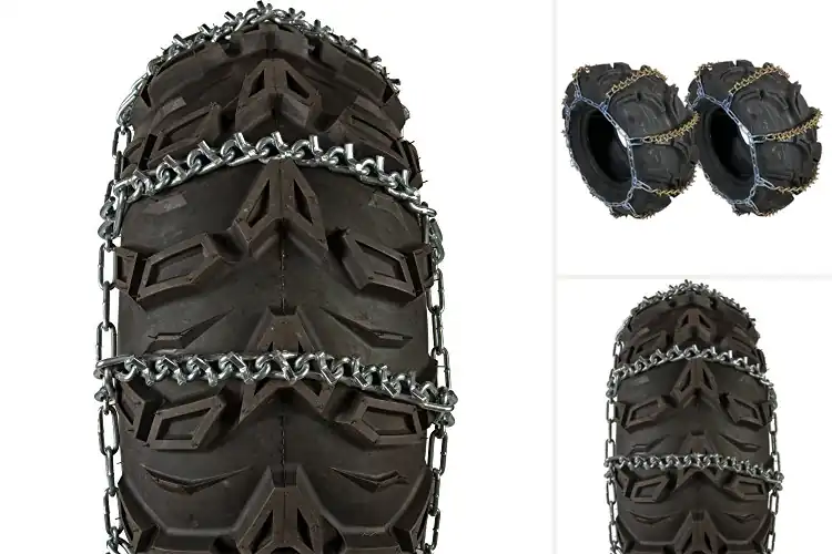 Detailed view of Best ATV/UTV Snow Chains for Winter Riding