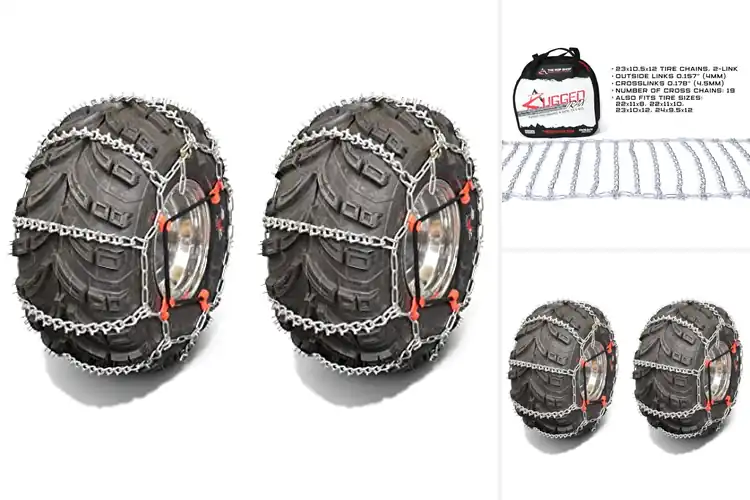 Detailed view of Best ATV UTV Tire Chains