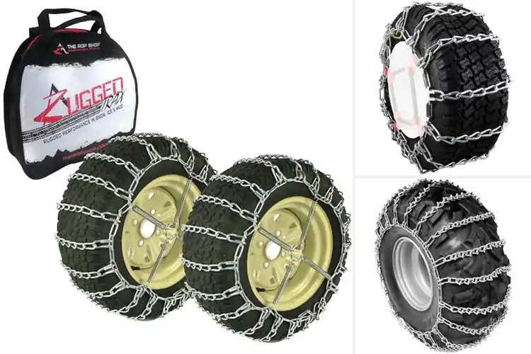 Detailed view of Best ATV Winter Chains for Safe Trail Grip