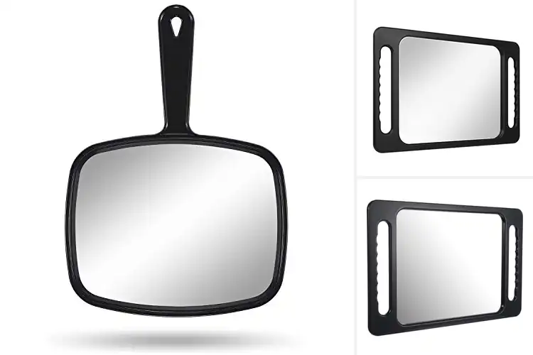 Detailed view of Best Barber Hand Mirrors