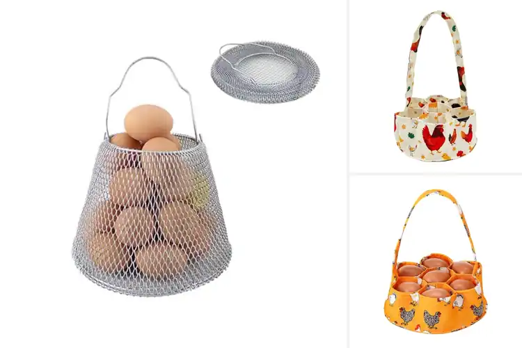 Detailed view of Best Carrying Egg Baskets