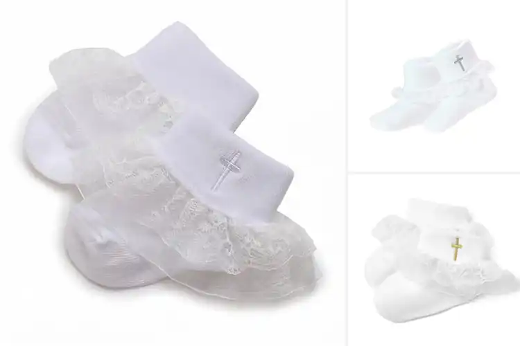 Detailed view of Best Christening Socks For Girls