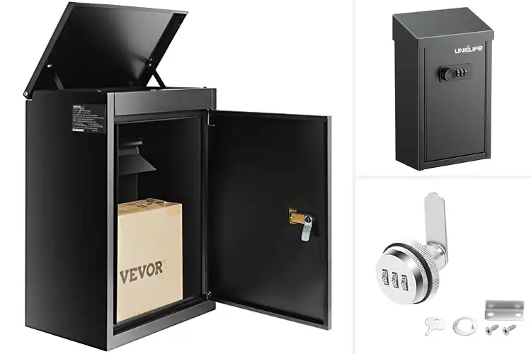 Detailed view of Best Coded Lock Mailboxes