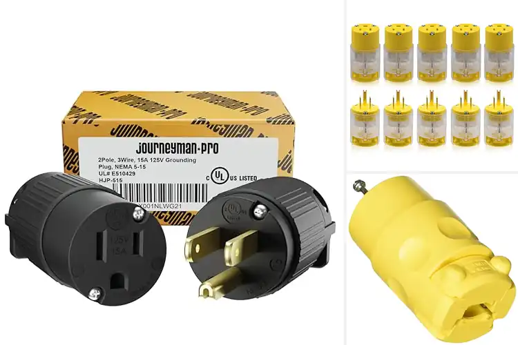 Detailed view of Best Commercial Grade Female Plugs for Safe, Reliable Power