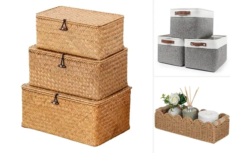Detailed view of Best Decorative Storage Baskets