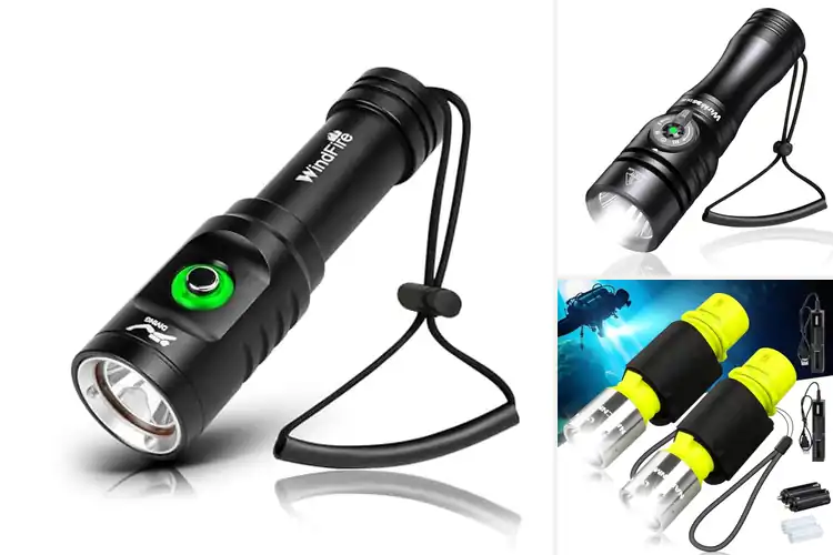 Detailed view of Best Diving Flashlights