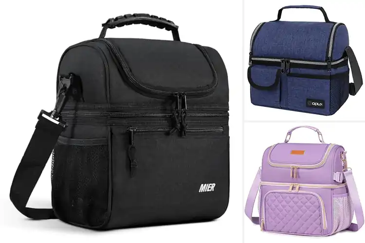 Detailed view of Best Dual Compartment Lunch Kits