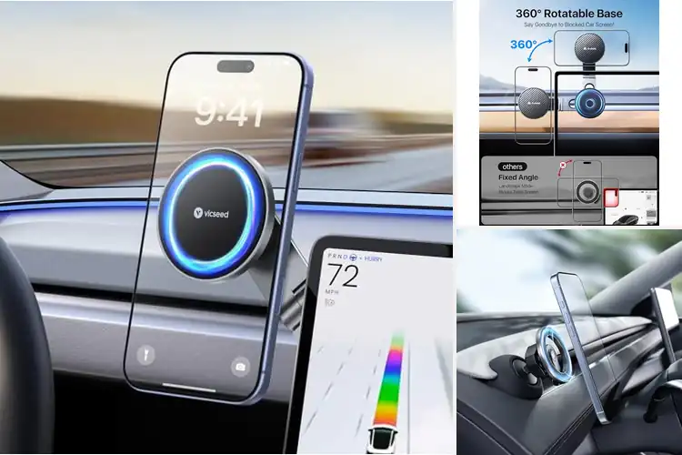 Detailed view of Best Easy Install Tesla Phone Mount