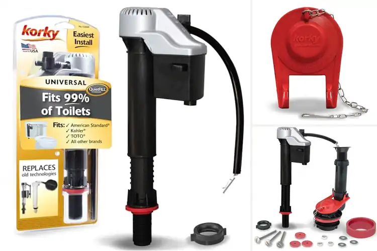 Detailed view of Best Easy Install Toilet Parts