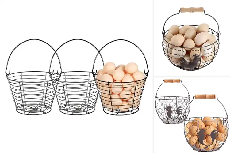 Detailed view of Best Egg Gathering Baskets