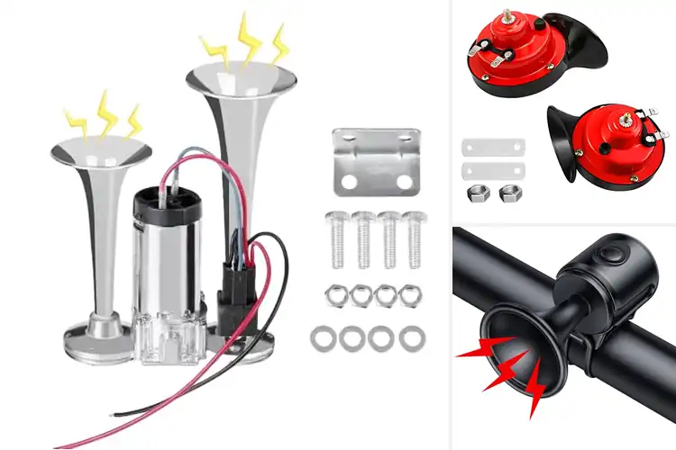 Detailed view of Best Electric Horns: Boost Your Vehicle’s Safety Today