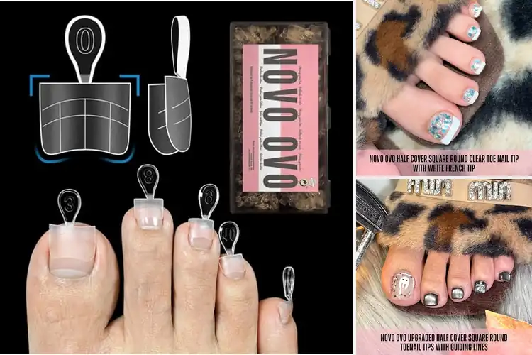 Detailed view of Best Flexible Half Cover Nail Tips
