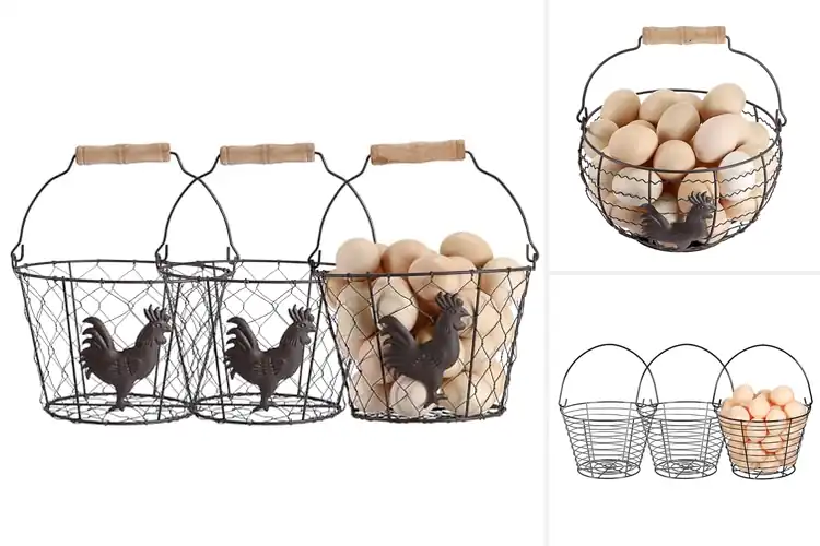 Detailed view of Best Fresh Egg Collecting Baskets