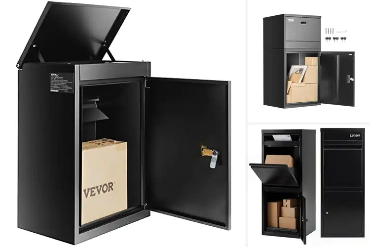 Detailed view of Best Galvanized Steel Parcel Boxes