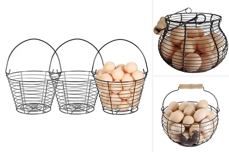 Detailed view of Best Handle Egg Baskets