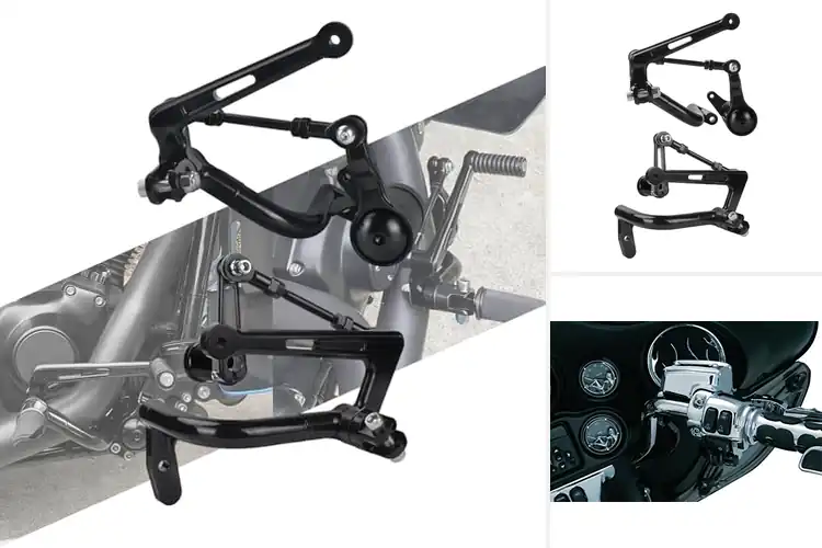 Detailed view of Best Harley Touring Mid Control Kit Fitment