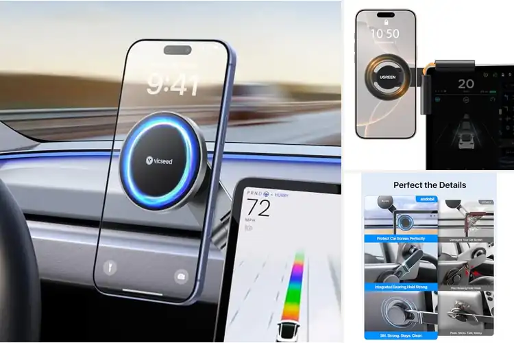 Detailed view of Best Hidden Tesla Phone Mount: Top 10 Sleek & Secure Options