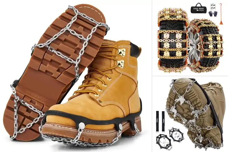 Detailed view of Best Ice Traction Chains: Top 10 Winter Safety Picks