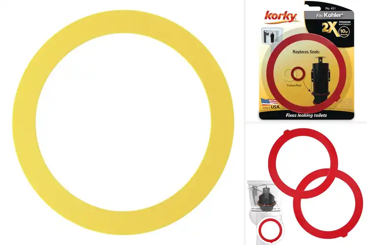 Detailed view of Best Kohler Toilet Flush Valve Seals