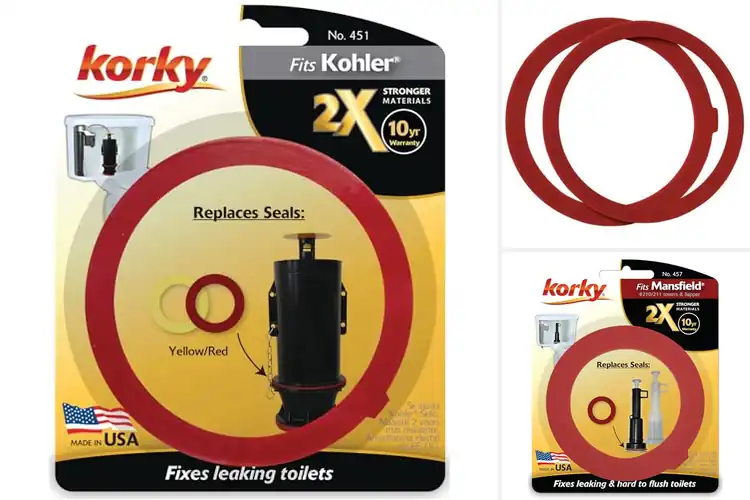 Detailed view of Best Korky Toilet Flush Valve Seals