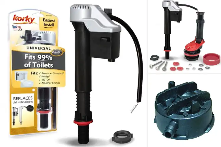 Detailed view of Best Korky Toilet Parts: Fix Leaks & Weak Flushes Fast