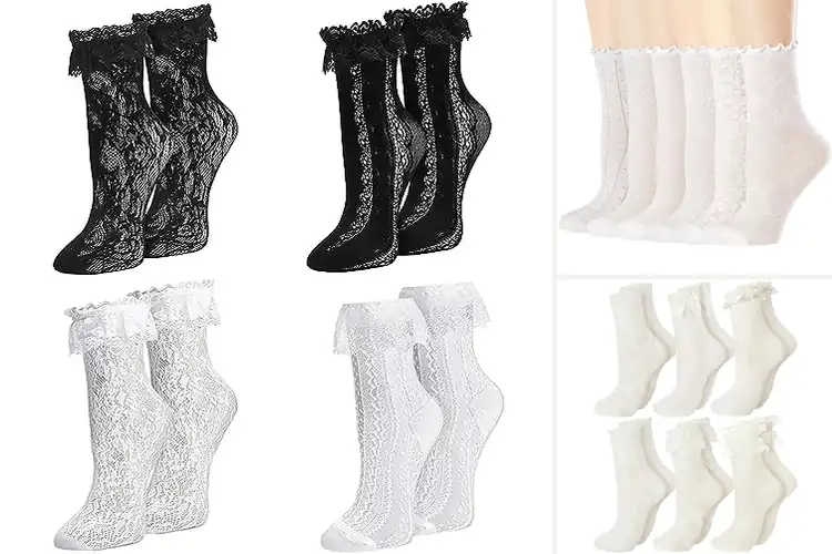 Detailed view of Best Lace Socks