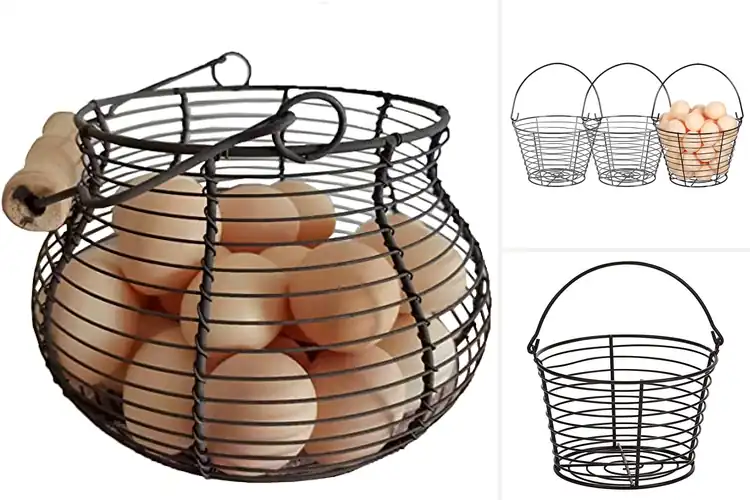 Detailed view of Best Metal Egg Baskets