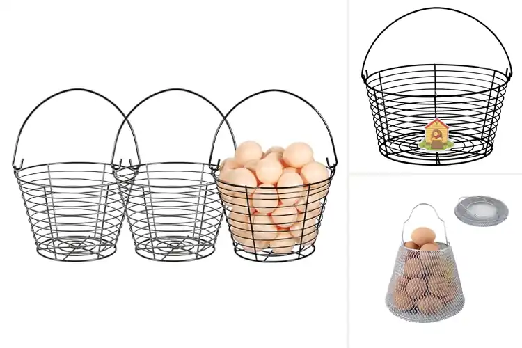 Detailed view of Best Metal Wire Egg Baskets