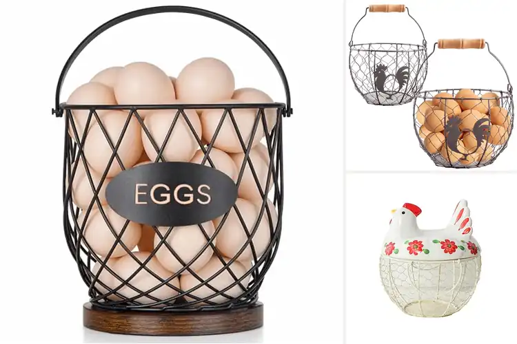 Detailed view of Best Multifunctional Egg And Fruit Baskets