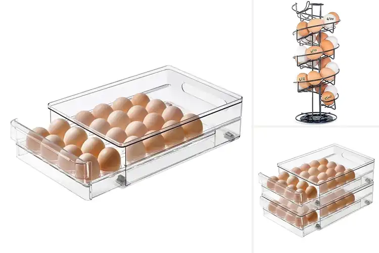 Detailed view of Best Non Slip Base Egg Storage Solutions