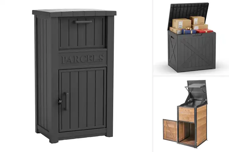 Detailed view of Best Outdoor Package Lockers