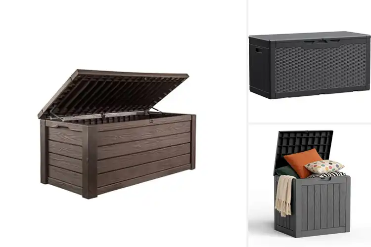 Detailed view of Best Outdoor Storage Boxes : Declutter & Beautify Your Space