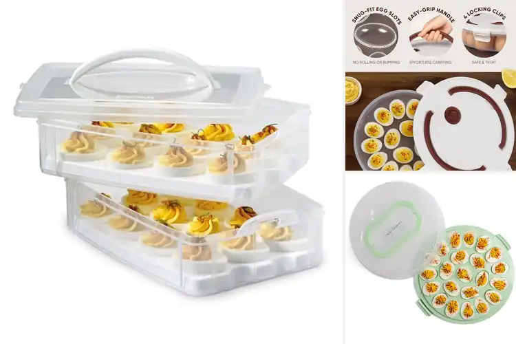 Detailed view of Best Portable Egg Carrier With Handle