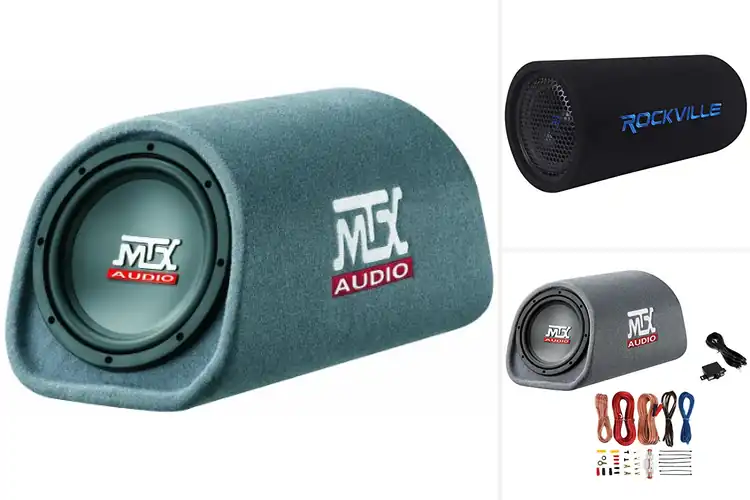Detailed view of Best Powered Tube Subwoofers