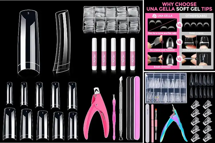 Detailed view of Best Quick Extension Nail Tips: DIY Nail Art Made Easy