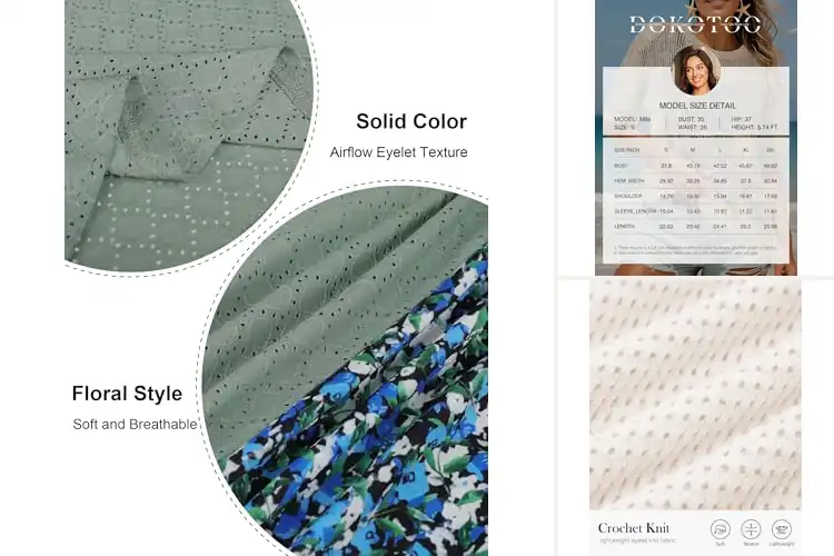 Detailed view of Best Resort Wear Tops For Women: Chic Styles You’ll Love