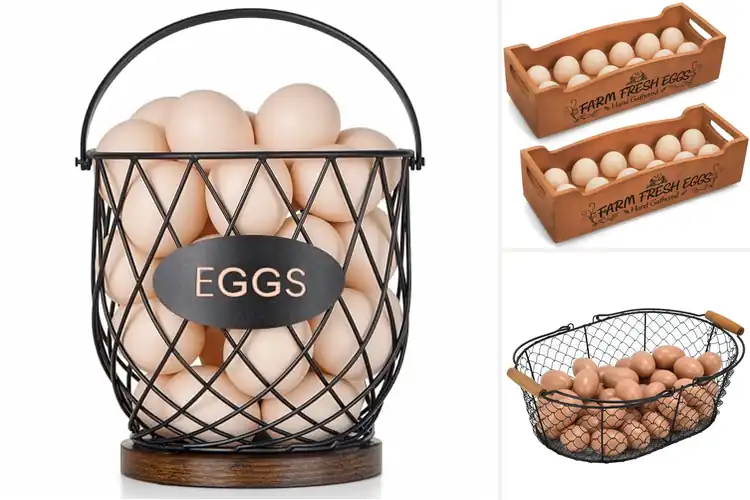 Detailed view of Best Rustic Egg Collectors