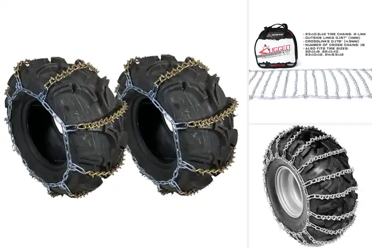 Detailed view of Best Snow Chains for ATV/UTV Traction