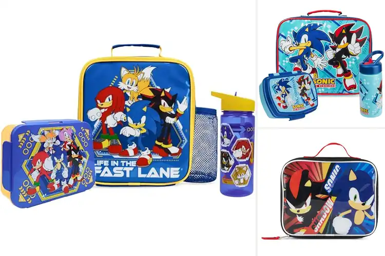 Detailed view of Best Sonic The Hedgehog Lunch Boxes