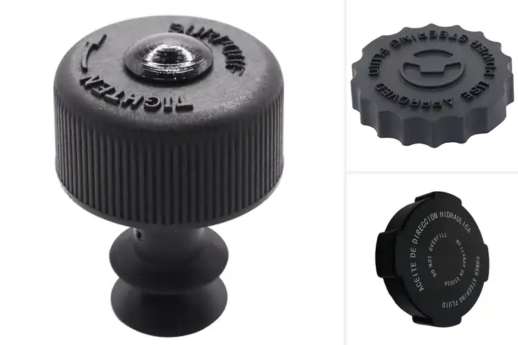 Detailed view of Best Steering Tank Replacement Caps