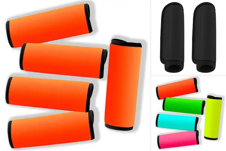 Detailed view of Best Suitcase Handle Covers for Easy Travel Comfort
