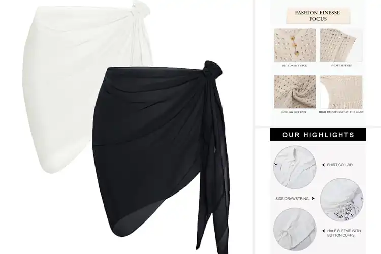 Detailed view of Best Swim Cover Ups For Women: 7 Chic Picks You’ll Love