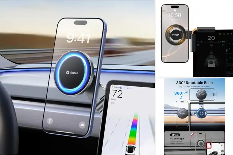 Detailed view of Best Tesla Mounts: Top 10 Secure & Accessible Phone Holders