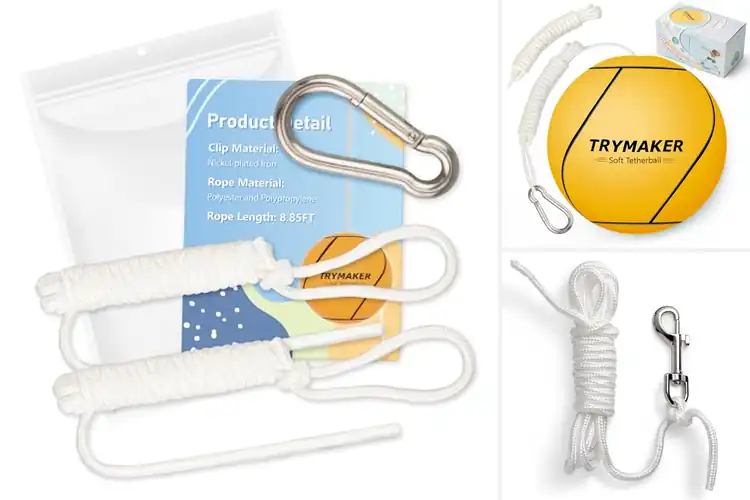 Detailed view of Best Tetherball Ropes for Strong, Long‑Lasting Play