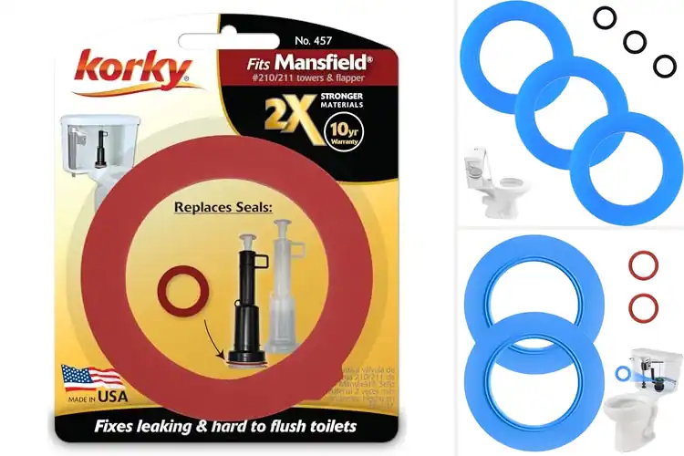 Detailed view of Best Toilet Flush Valve Seals: Stop Leaks Fast