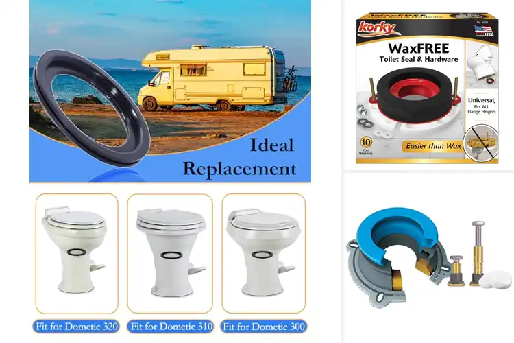 Detailed view of Best Toilet Replacement Seals