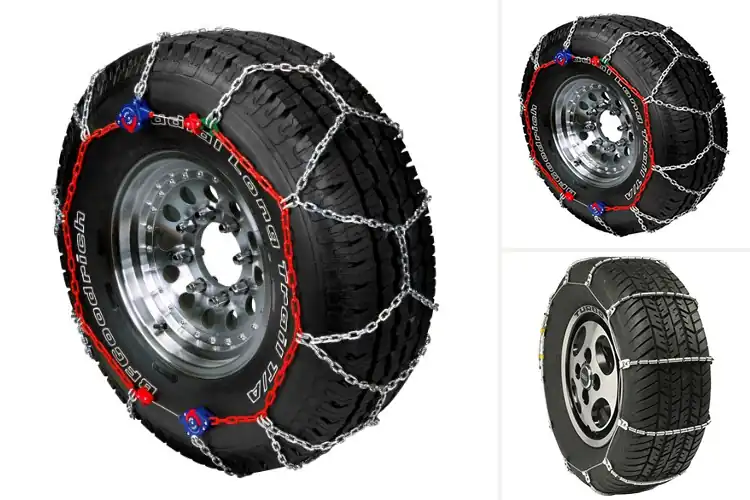 Detailed view of Best Traction Snow Chains