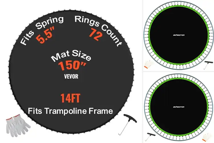 Detailed view of Best Trampoline Mats for Safe & Durable Jumps